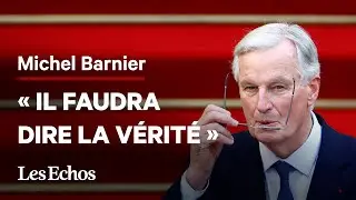 «Nous allons davantage agir que parler» : les premiers mots du nouveau 1er ministre, Michel Barnier
