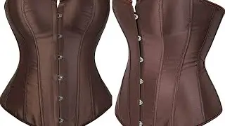 How to DRAFT and CUT a Victorian Corset with Front Busk