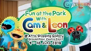 Fun At The Park with Cam & Leon @ Atria Shopping Gallery | Cam & Leon