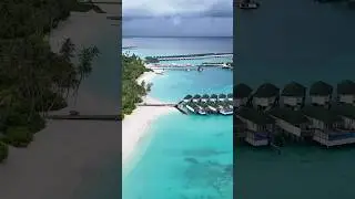 Вид с дрона на Siam World Maldives