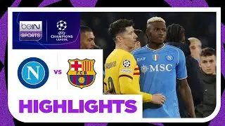 Napoli v Barcelona | Champions League 23/24 | Match Highlights