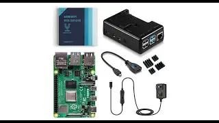 Vilros Raspberry Pi 4 Model B Basic Starter Kit with Fan Cooled Black Case