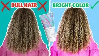 How to Keep Curly Hair Vibrant and Healthy After Coloring + VOIR PERFECTING PRISM REVIEW