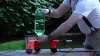 Aquapod Soda Bottle Rocket Launcher from ThinkGeek