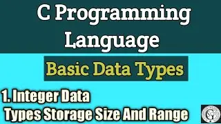 Integer Data Types Storage Size and Range