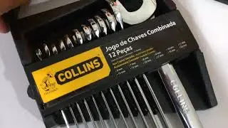 Jogo de Chave Combinada 12 Peças COLLINS