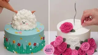 Top 5 Amazing Cake Decorating Technique Compilation | Most Satisfying Cake Tutorials For Birthday