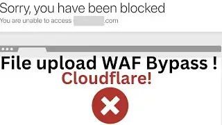 3 Easy Tricks to Bypass Cloudflare WAF For File Upload || Bug Bounty || 403 Bypass || WAF Bypass ||#