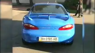 Hyundai Tiburon 2004 Автотюнинг Зеленый фургон