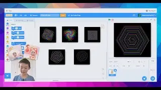 YT's Scratch tutorial-14: Draw Patterns by using 