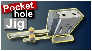 Self made  3DPrinting Pockethole Jig for Woodworking | Kreg Tools biggest fear