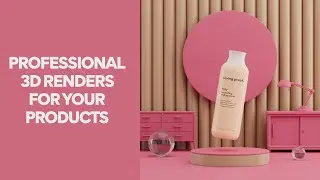 Professional 3D Render/Mockup for your product - Fiverr Gig Promo. (Not a tutorial).