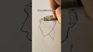 Side profile drawing are easy || Jmarron