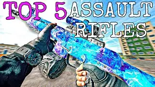 NEW TOP 5 *UPDATED* Meta ASSAULT RIFLES in WARZONE! 👑 (Top 5 Assault Rifles Loadouts)
