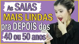 As saias MAIS LINDAS para mulheres depois dos 40 ou 50 anos I Blog da Le