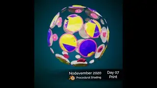 Sticking it up! 🖨️ Nodevember Day 07 📚 - Print - Blender 3D