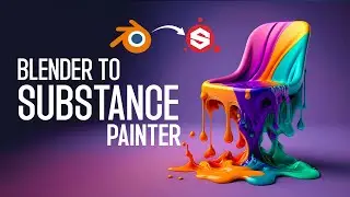 blender to substance painter || blender tutorial