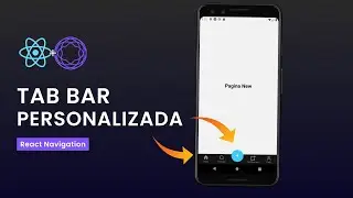 Criando Tab bar personalizada com React Navigation  