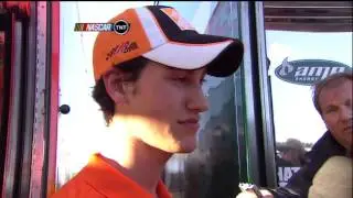 2010 NASCAR Pocono Wild Finish Logano vs Harvick (5 of 5)