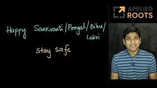 Happy Sankranthi/Pongal/Bihu/Lohri and Let's stay safe