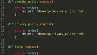 Lesson 2 - DRY for simple views in Django