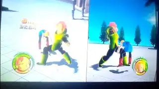 Dragonball Raging Blast 2 Android 16 Powerful Gut Blow on Android 18 Ryona
