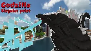 Lengkap Semua Kaiju! ADDON GODZILLA SINGULAR POINT Di Minecraft PE !!