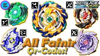 All FAFNIR QR-Codes | Все Qr-Коды Fafnir - Beyblade Burst Surge