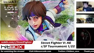 Punished for Missing a Punish. #SFV Road to Diamond: r/SF Tournament 1-23-18