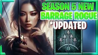 Diablo 4 Season 5 Barrage Build Rogue WindForce Build : NO Imbue No Combo Points No Caltrops Version