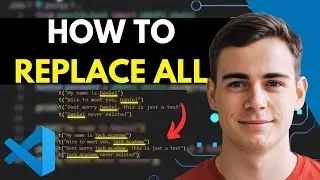 How To Replace All on Visual Studio Code (2025) - Tutorial