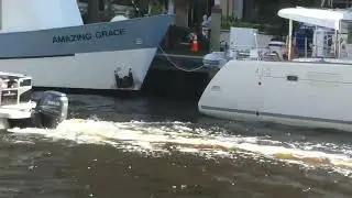 Водная прогулка , каналы,Америка ,яхты- 20, 2016 год