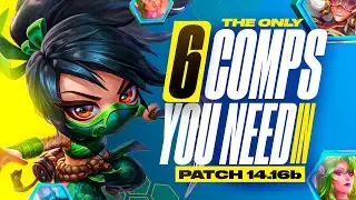 Only 6 Comps You Need to Climb on 14.16 B-Patch | TFT Set 12 Guide