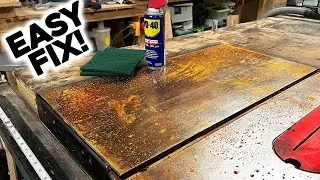 Save Your Rusty Table Saw!