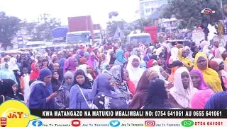 MAANDAMANO ya Waislamu Yatikisa Tunduma Yasimama, BARABARA  Zafungwa, Shangwe ZALINDIMA kwa Kishindo