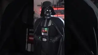 Starting the day as Vader 