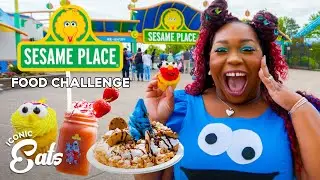 Ultimate Sesame Place Food Challenge: Trying All Of The Park Treats | Delish