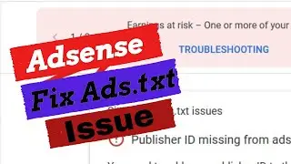 How To Fix Ads.txt In WordPress 2021 | How To Add Ads.txt File Adsense | Increase Earning In Adsense