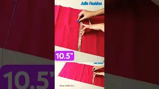 36” Size Fancy Back Neck Blouse Design | Cutting And Stitching 