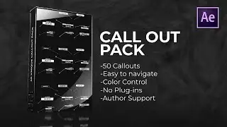 How to use | Callout Pack in After Effects