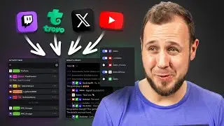 MULTISTREAM mit kombiniertem CHAT und EVENTS! StreamElements GroundControl