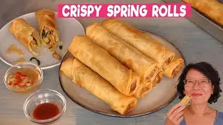 Crispy Spring Rolls  春卷  Chūnjuǎn
