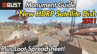 New Rust HDRP Satellite Dish Monument Guide 2021