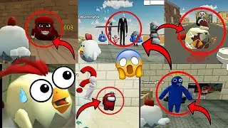 NEW SECRET EASTER EGG IN CHCIKEN GUN ROBLOX!!🔥❤️