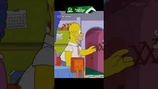 Гомер Встал Пораньше | #youtubeshorts #shorts #simpsons #симпсоны #мультик