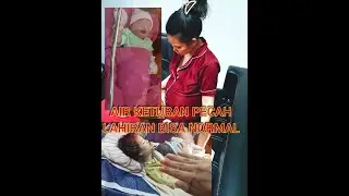 PECAH KETUBAN DI KANDUNGAN KE 5, TAPI LAHIRAN NORMAL SAMPAI USIA KE 9|| PEMBUKAAN 1 HANYA SAMPAI 3