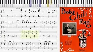 Bob's Chili Rag by Robert Cleary (1921, Ragtime piano)