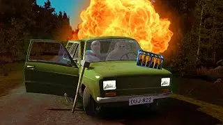Худший старт! Почему не стоит ездить с Пеной - My Summer Car