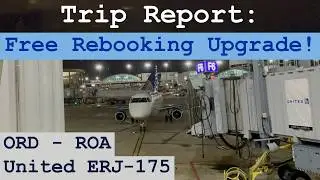Trip Report: Economy Plus for Free! | United ERJ-175 | Chicago - Roanoke | ORD - ROA