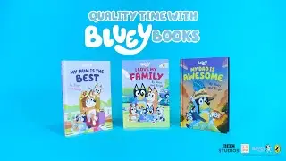 Quality Time with Bluey Books!